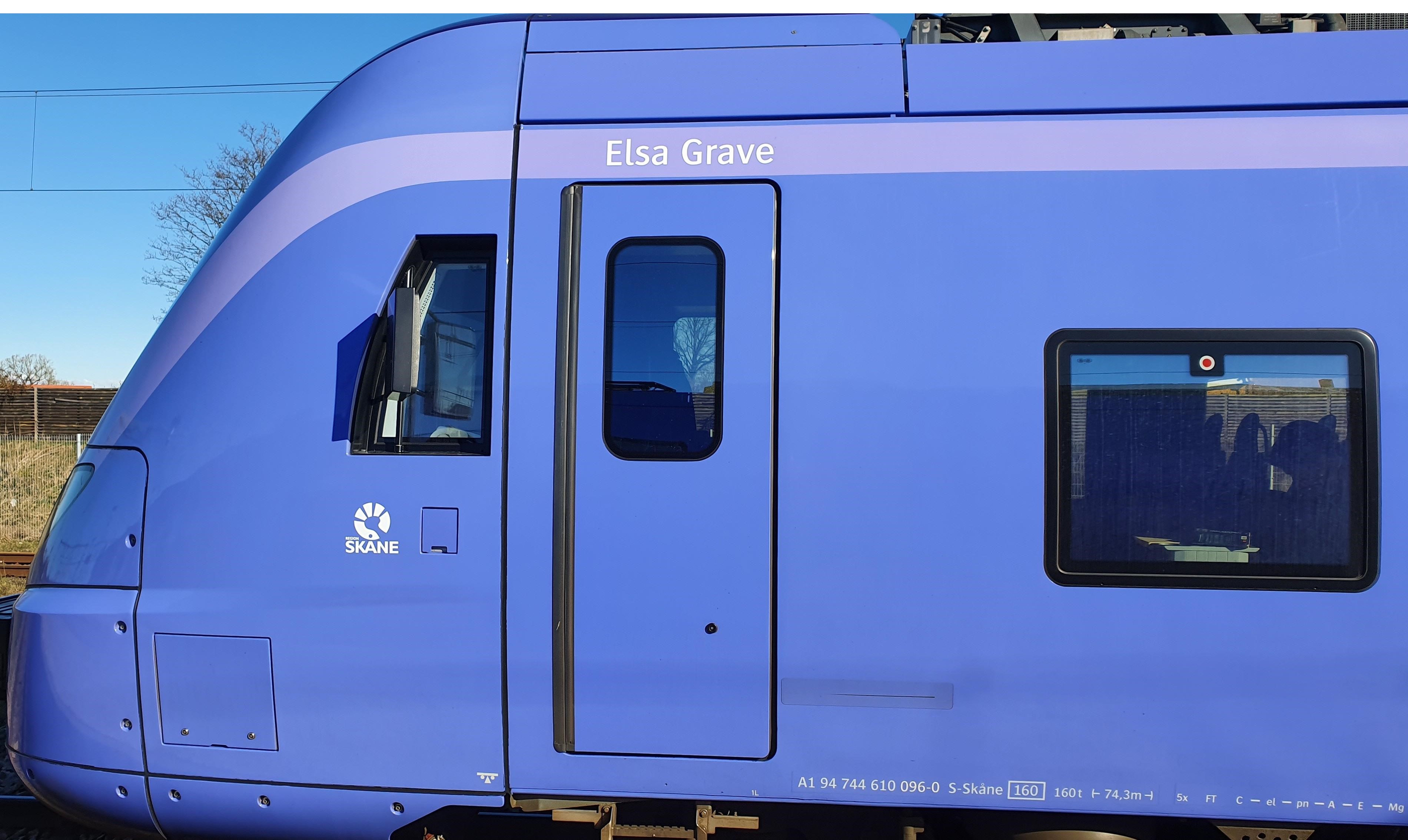 Elsa graves eget pågatåg